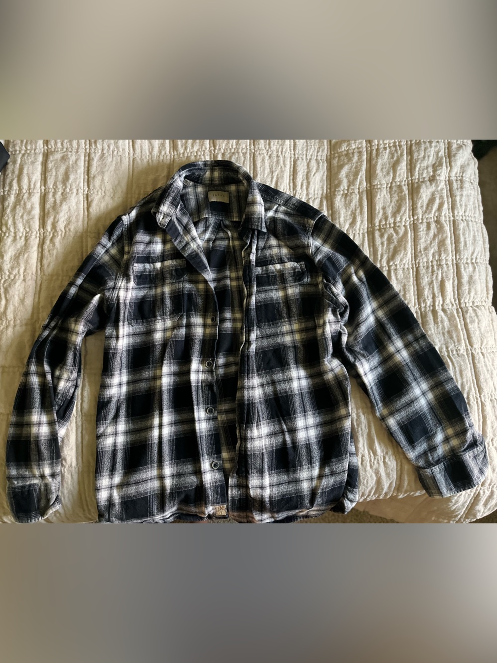 Jachs Black and White Flannel